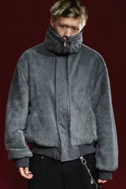 Reversible Fleece-Lined MA1 Jacket