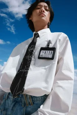 School Badge Uniform Shirt
