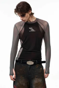 Sheer Mesh Undershirt