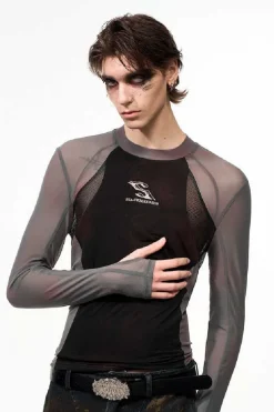 Sheer Mesh Undershirt