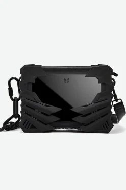 Silver Wing Mecha Crossbody Bag