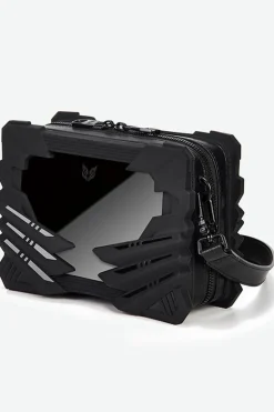 Silver Wing Mecha Crossbody Bag