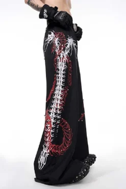 Snake Spine Studded Trousers