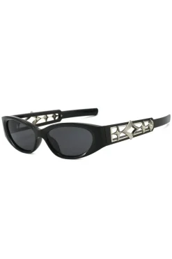 Star Frame Cat Eye Sunglasses