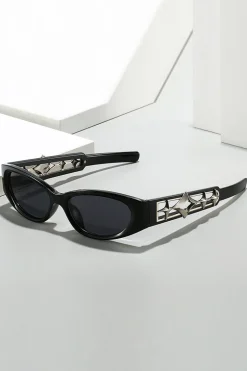 Star Frame Cat Eye Sunglasses