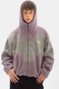 Stitched Sherpa Jacket