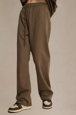 Straight Leg Fleece Pants