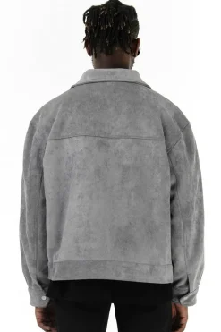 Suede Multi Pocket Jacket
