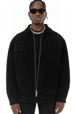 Suede Multi Pocket Jacket