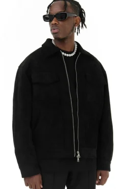 Suede Multi Pocket Jacket