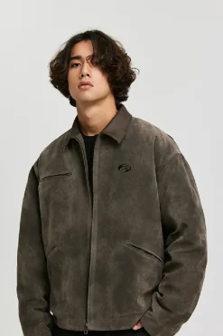 Suede Work Jacket
