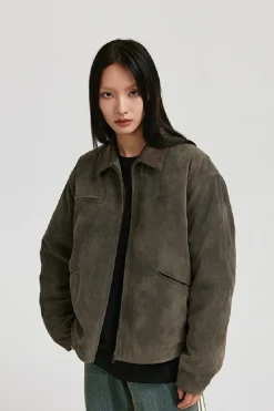Suede Work Jacket