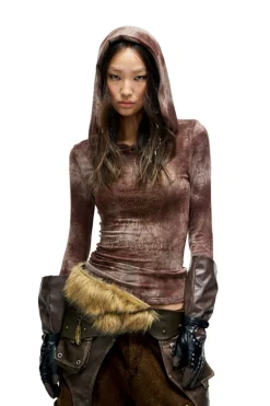 Vague Texture Top