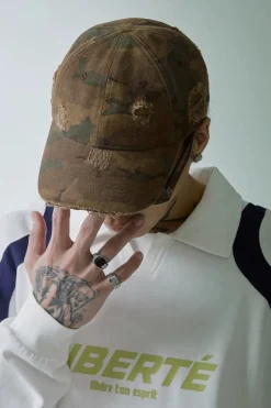 Vintage Camo Baseball Cap