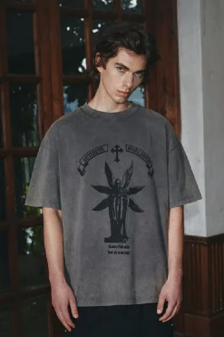 Vintage Plague Doctor Print Tee