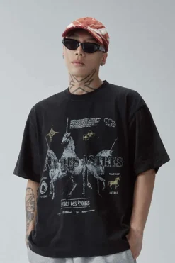 Vintage Washed Graphic T-Shirt