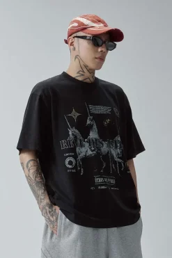 Vintage Washed Graphic T-Shirt