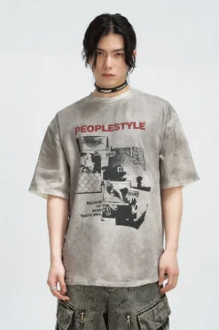 Vintage Washed Loose Fit T-Shirt