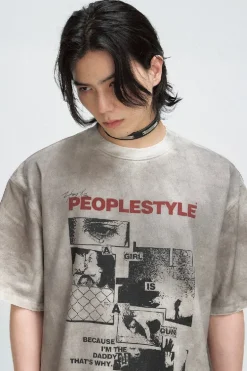 Vintage Washed Loose Fit T-Shirt