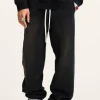 Washed Gradient Fleece Sweatpants