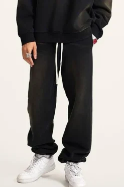 Washed Gradient Fleece Sweatpants