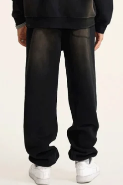 Washed Gradient Fleece Sweatpants