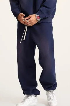 Washed Gradient Fleece Sweatpants