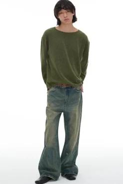 Washed Nevada Straight Jeans