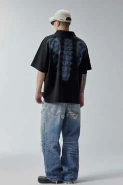 Washed Vintage Polo T-Shirt