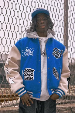 Winter Letter Casual Varsity Jacket