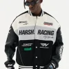Woolen Embroidered Racing Jacket