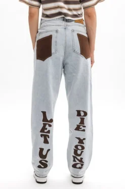 Young Embroidered Flared Jeans